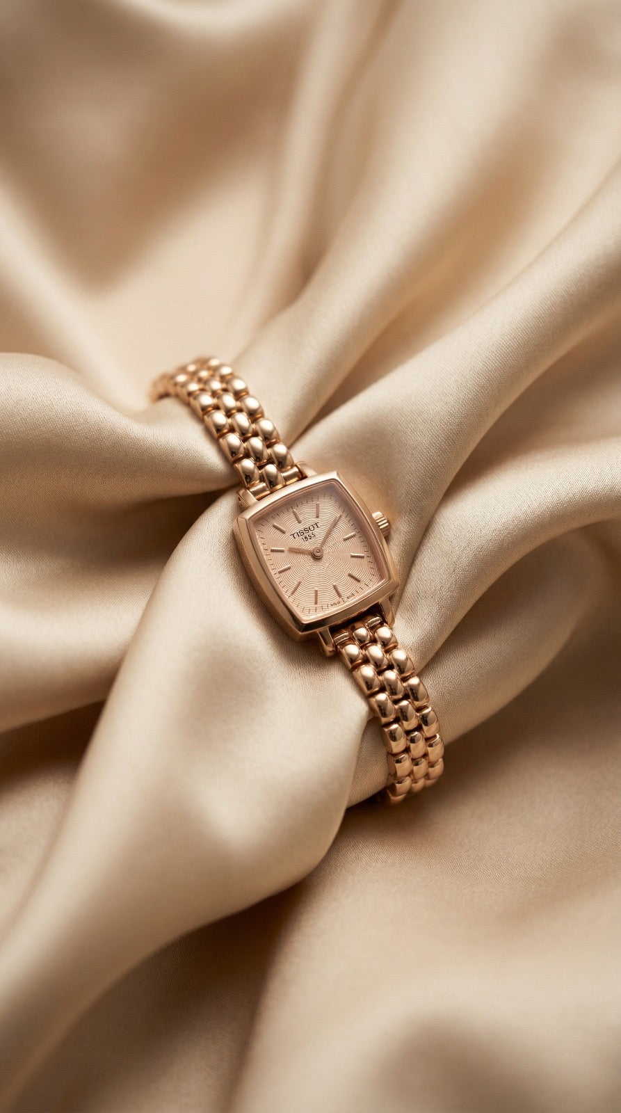 Tissot Rose Gold Charm Women Watch