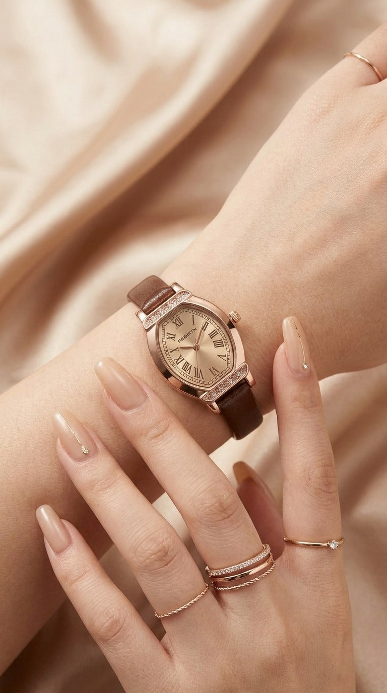 Rebirth Bronte Classic Women Strap Watch