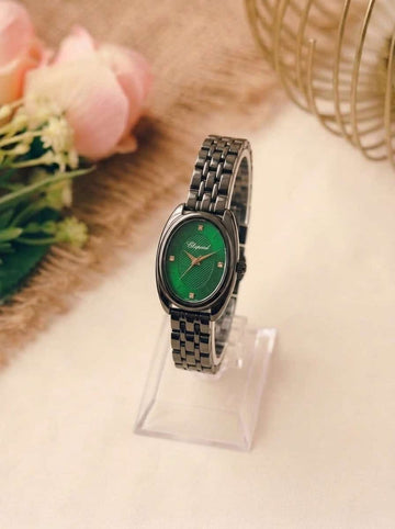 Chopard Green Oval Women Watch