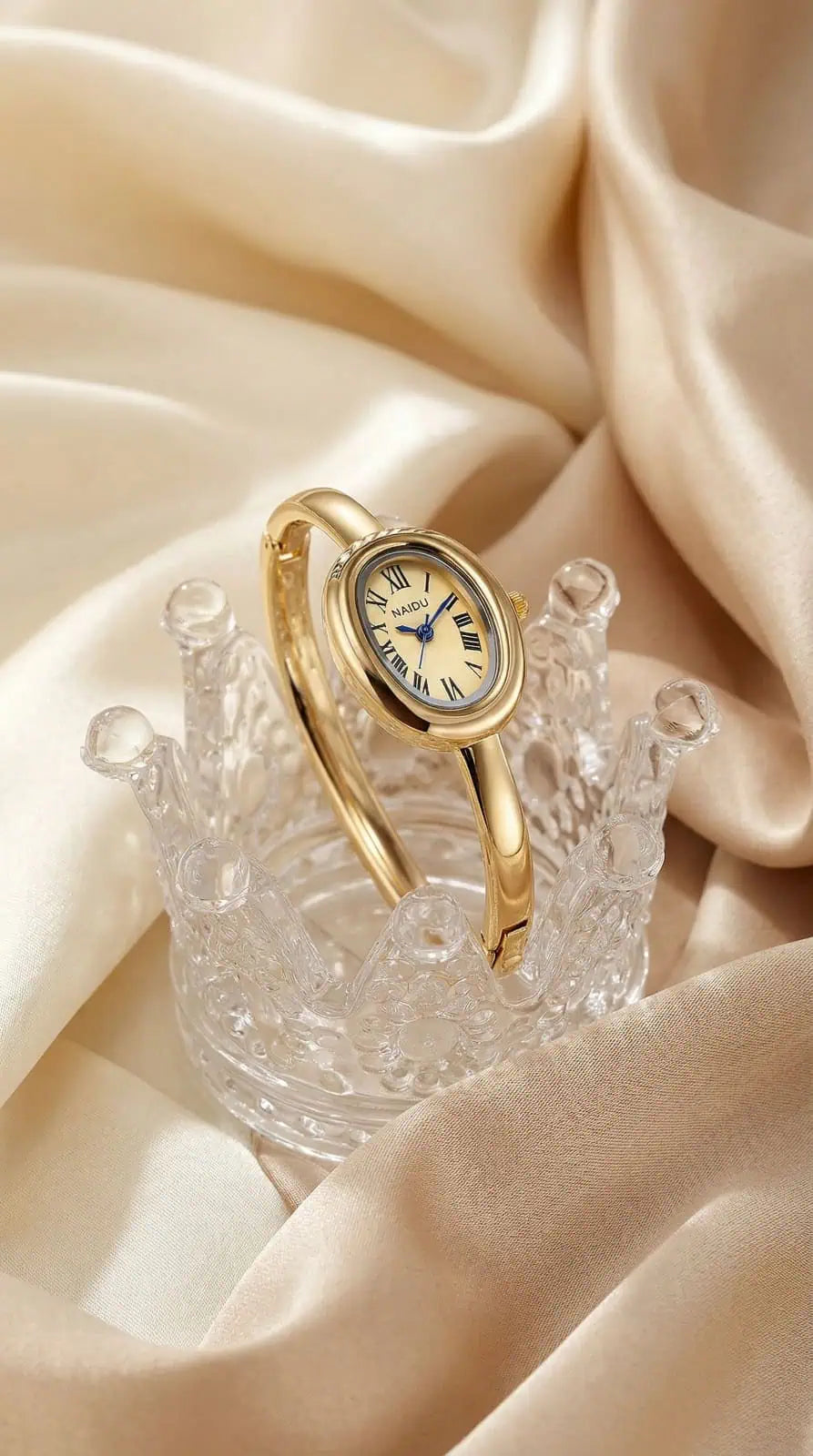 The Gilded Naidu Bangle Women Watch - Golden