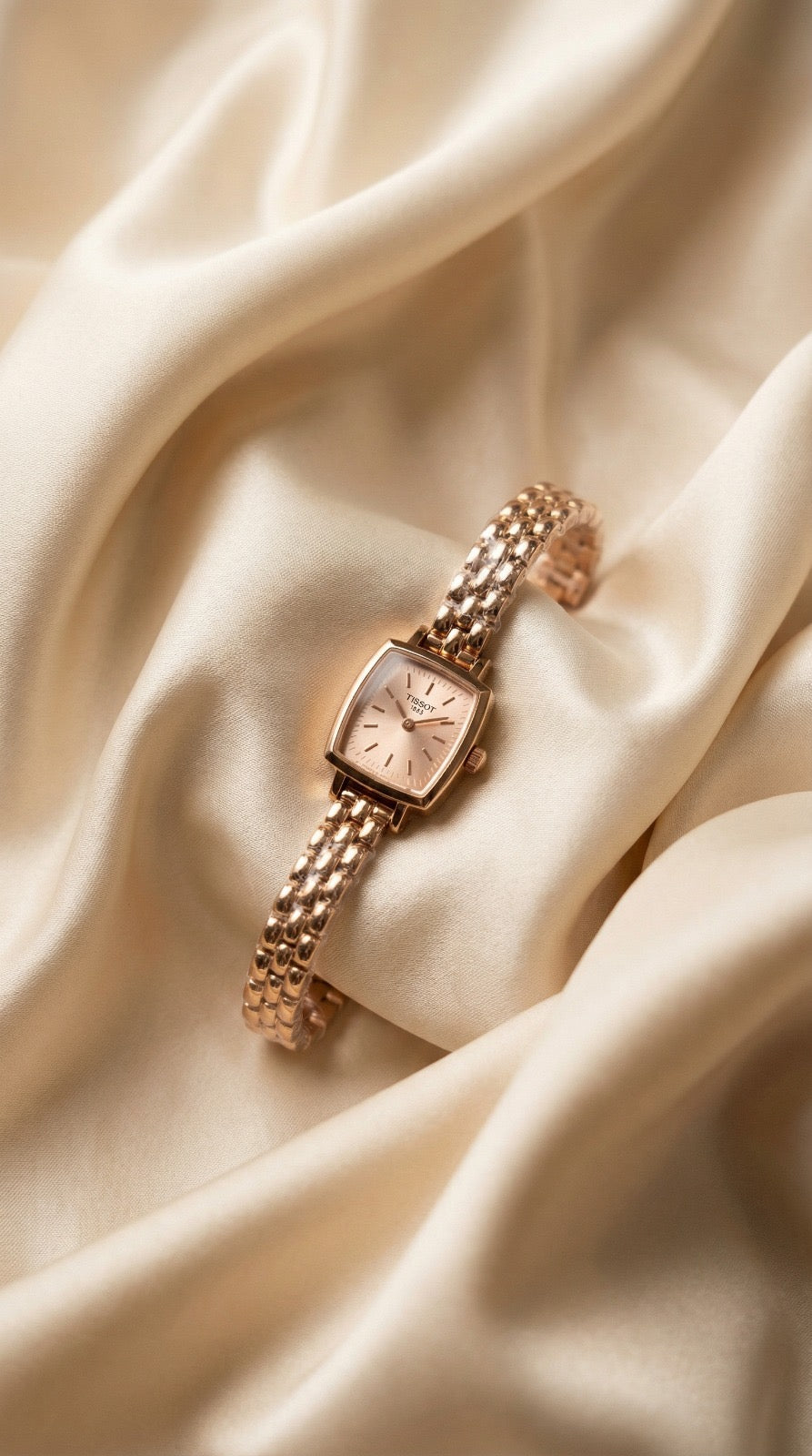 Tissot Rose Gold Charm Women Watch