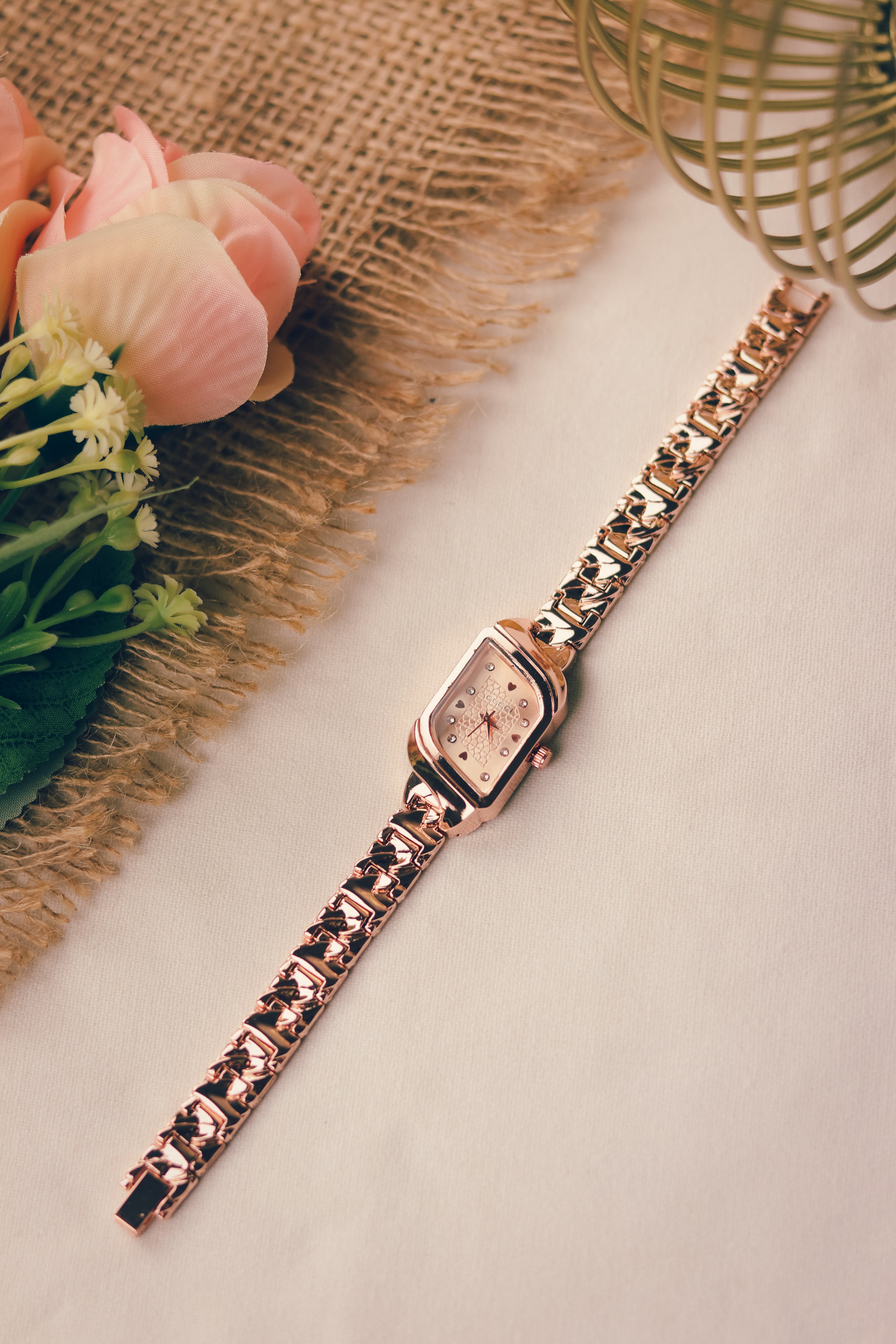 Gucci Whispering Rose Gold Women Watch