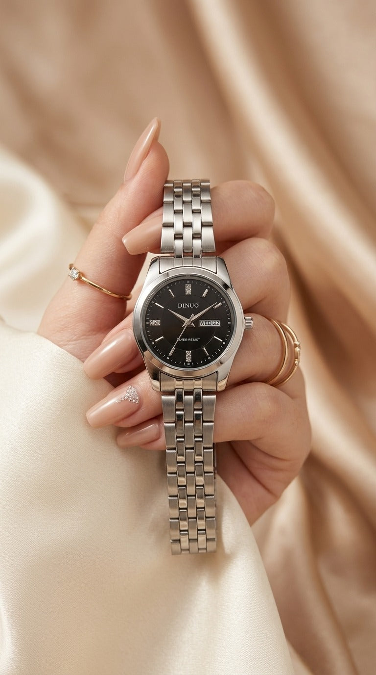 Dinuo Regent Black Women Watch