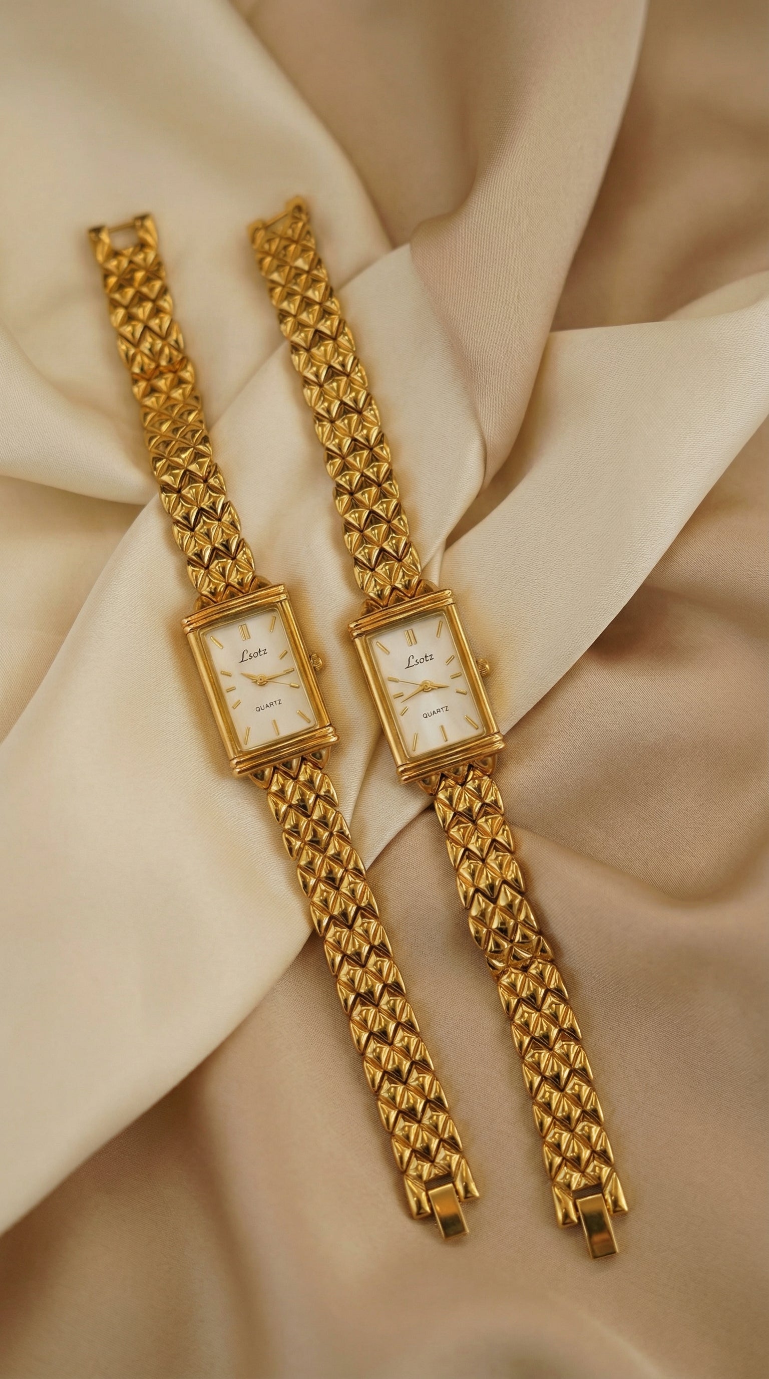 Lsotr Rectangular Charm Women Watch