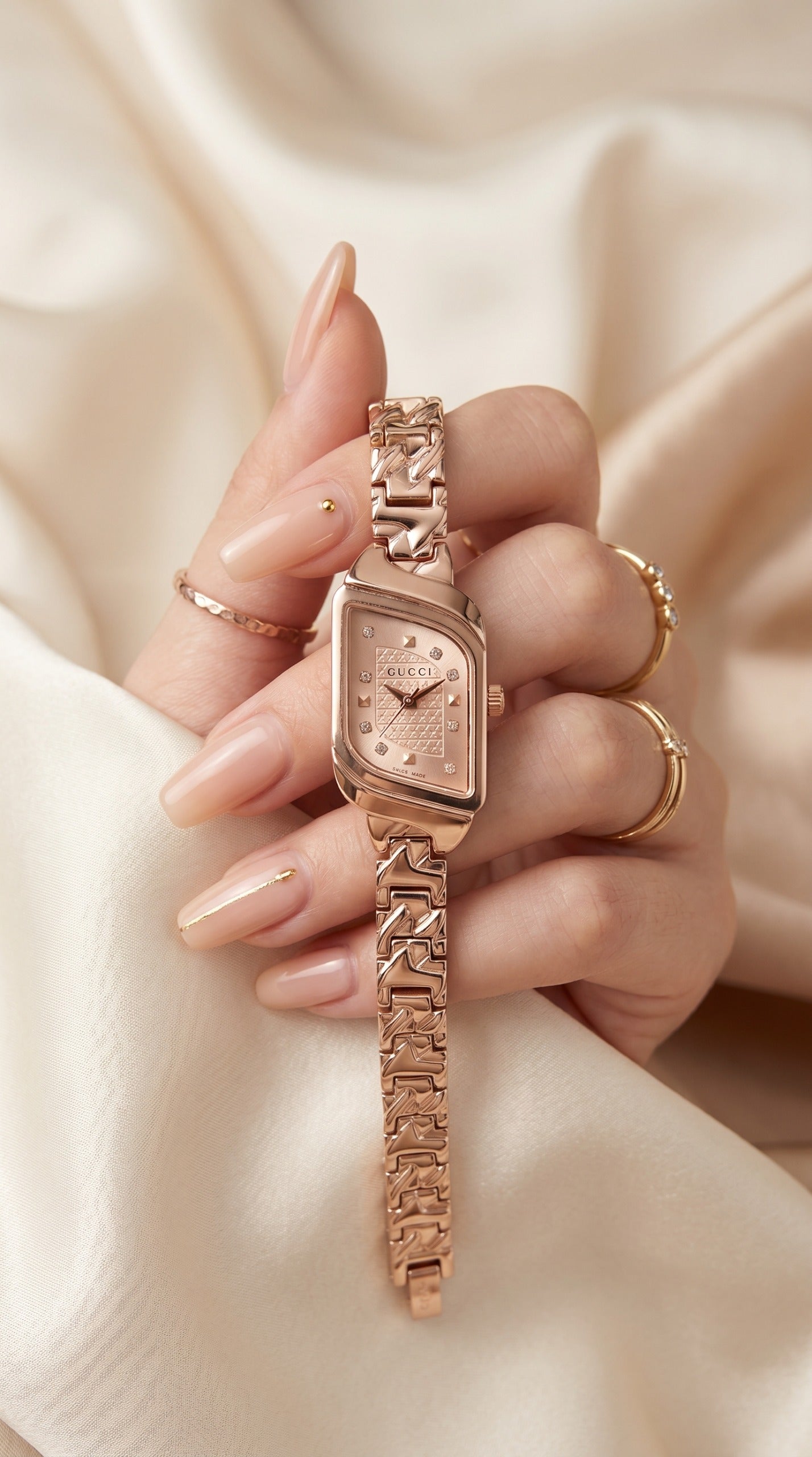 Gucci Whispering Rose Gold Women Watch