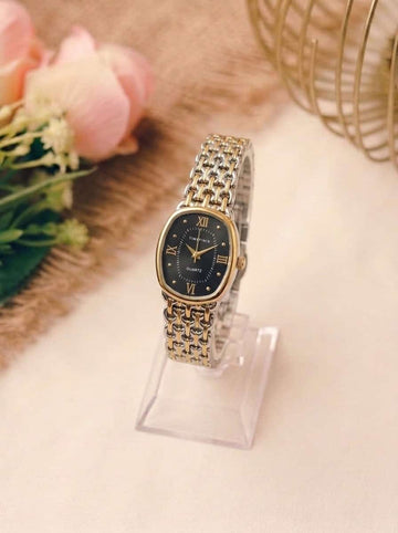 The Empress Romanov Women Watch - Two Tone Black