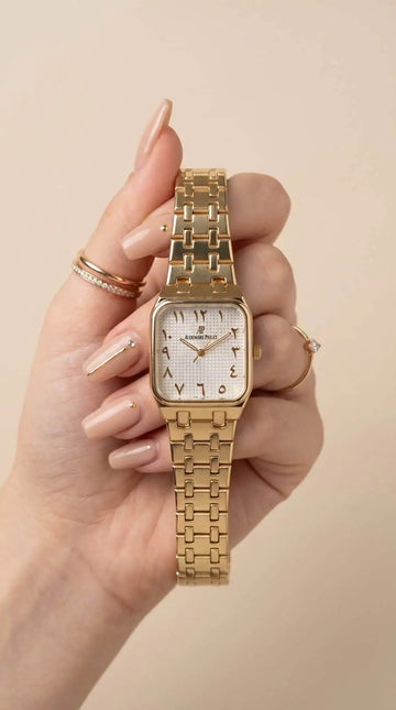 AP Arabic Golden Women Watch