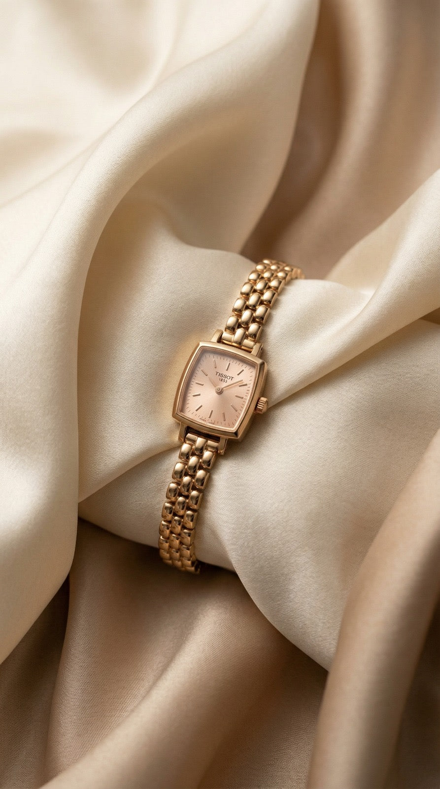 Tissot Rose Gold Charm Women Watch