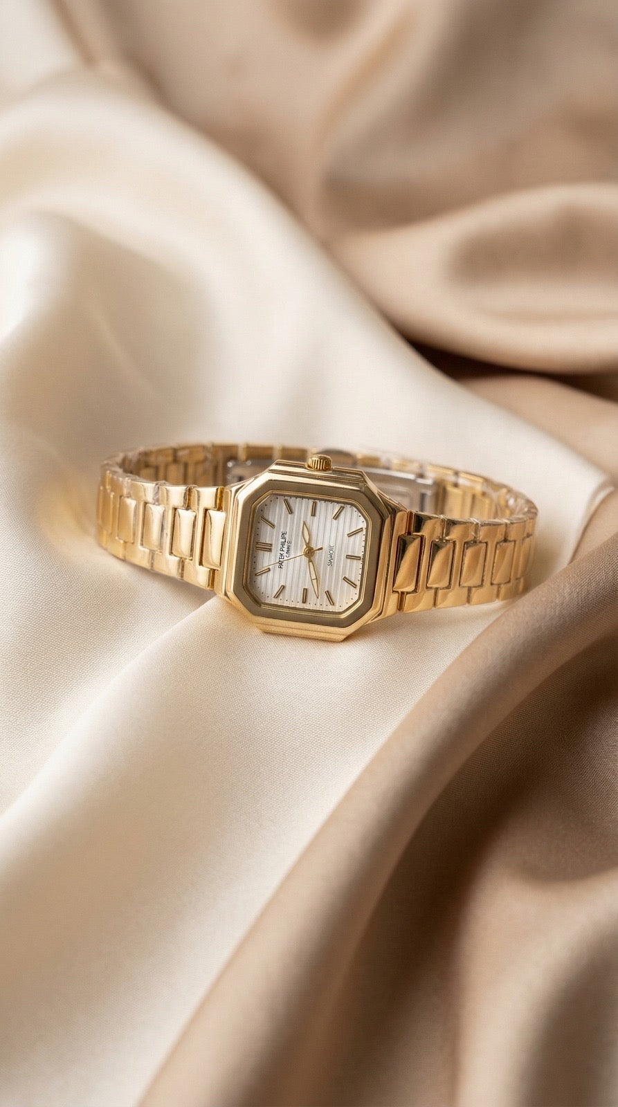 Patek Philippe Golden Square Women Watch
