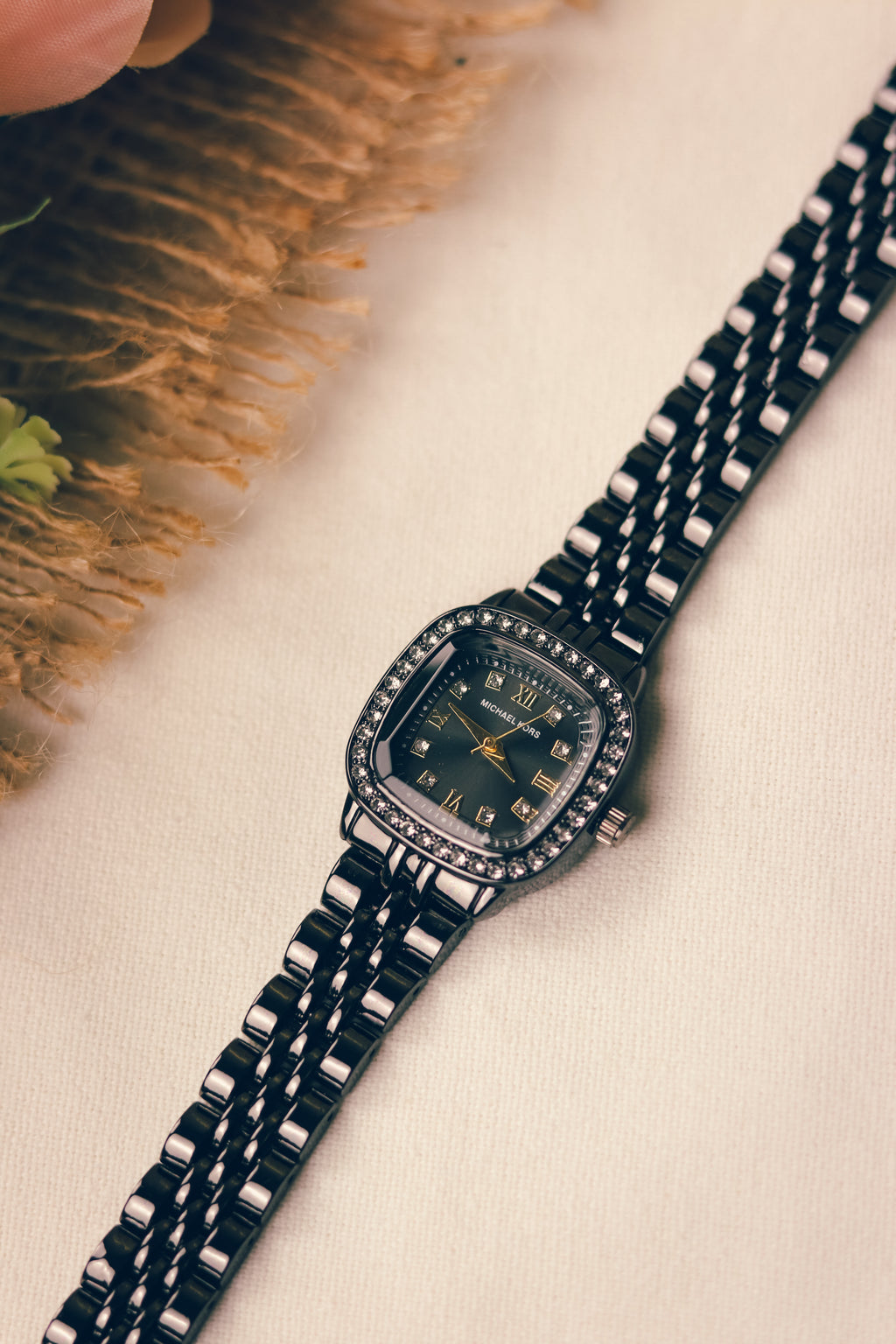 MK Square Black Women Watch