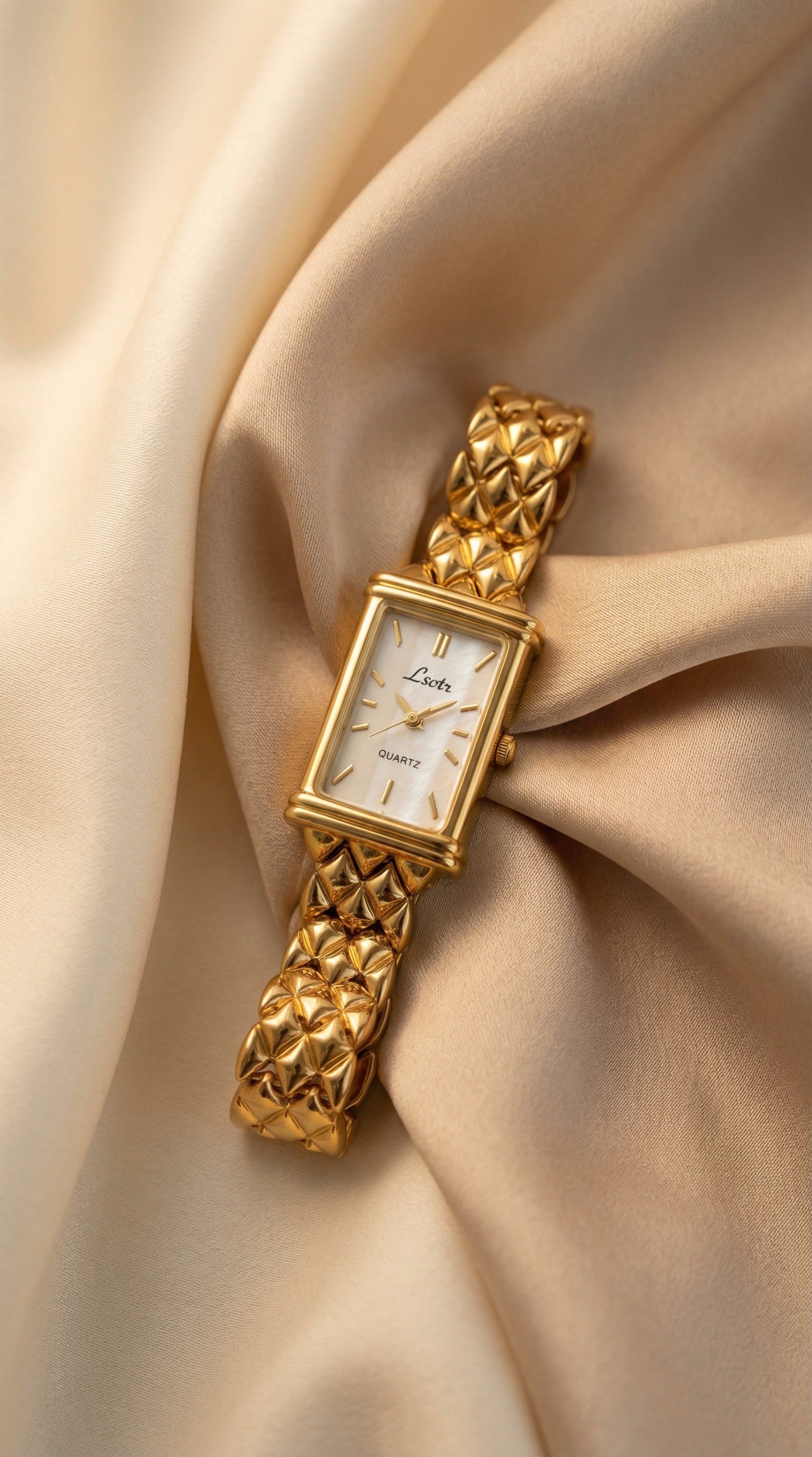 Lsotr Rectangular Charm Women Watch