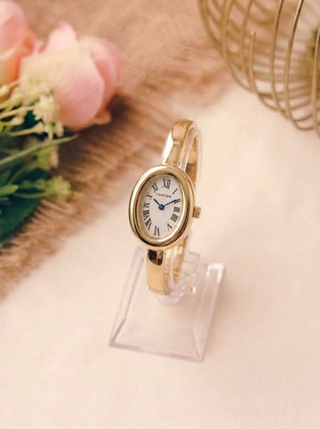 The Gilded Cartier Bangle Women Watch - White