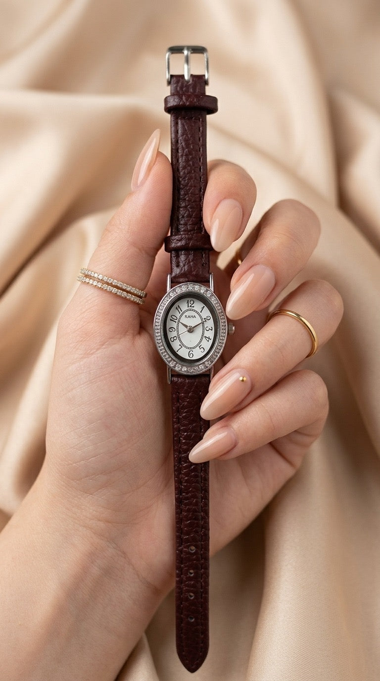 Raha Antiquity Women Strap Watch