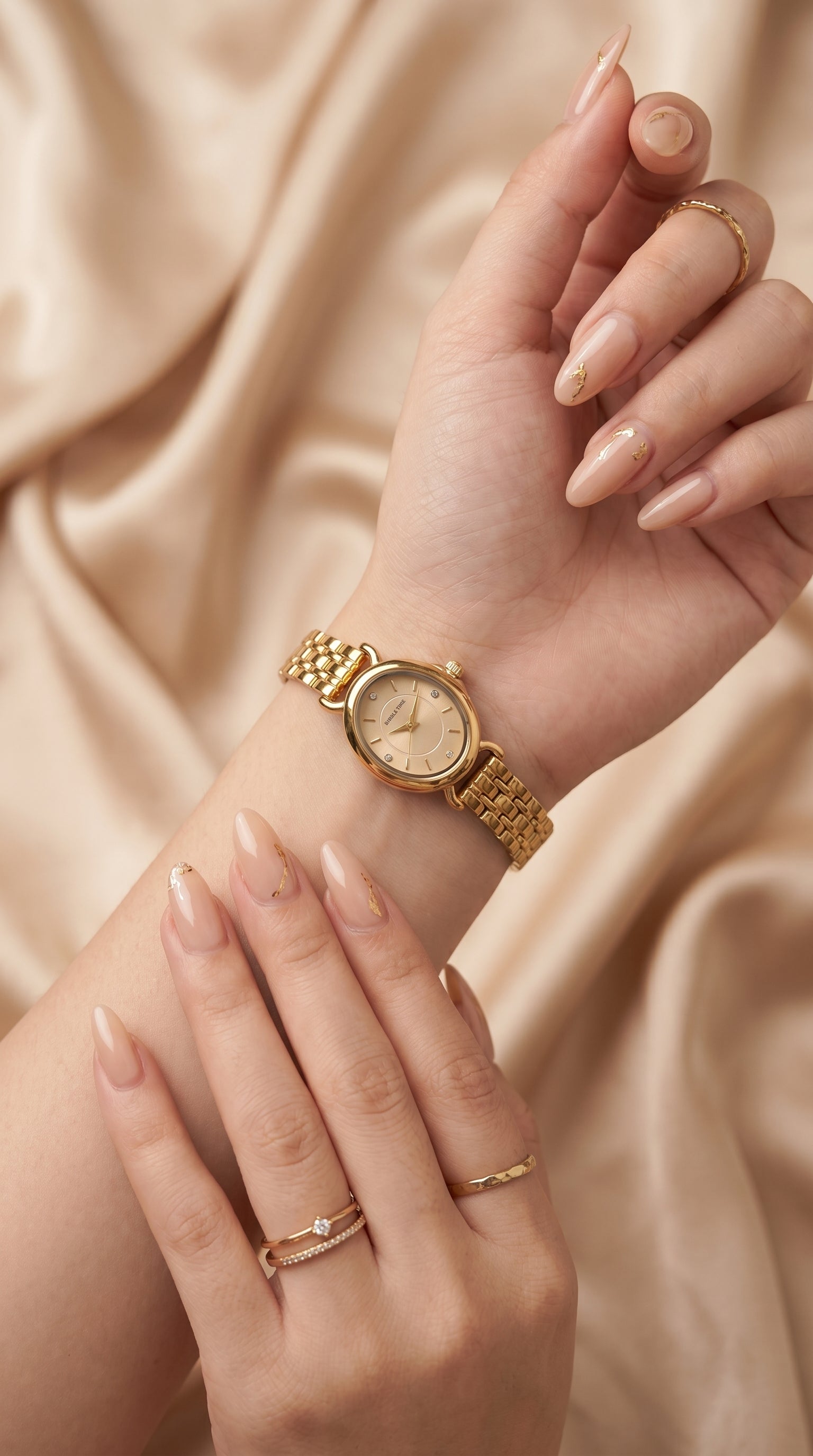 Bubble Time Elysian Gold Women Watch