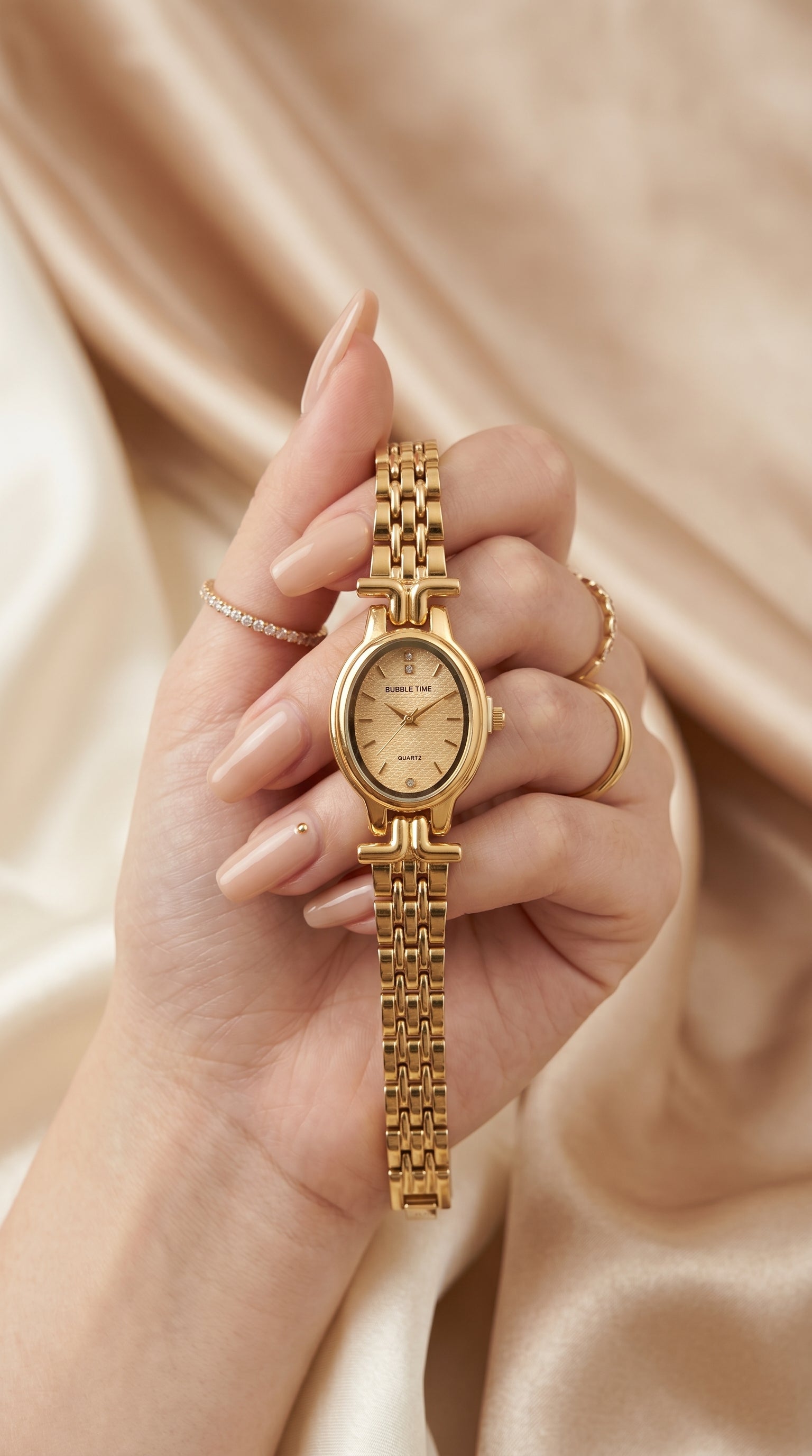 Bubble Time Timeless Roman  Women Watch