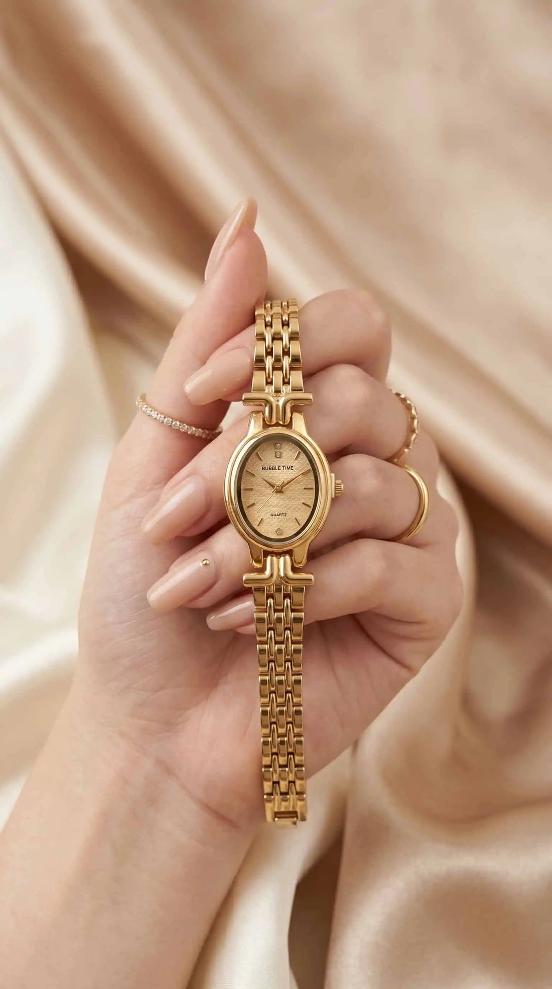 Bubble Time Timeless Roman  Women Watch