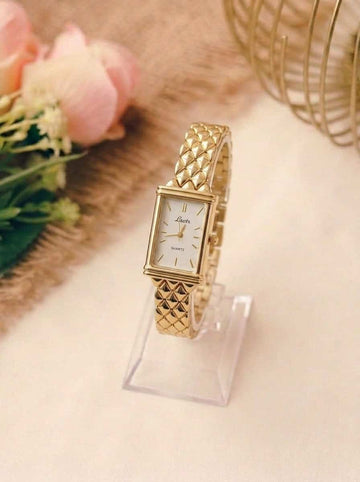 Lsotr Rectangular Charm Women Watch