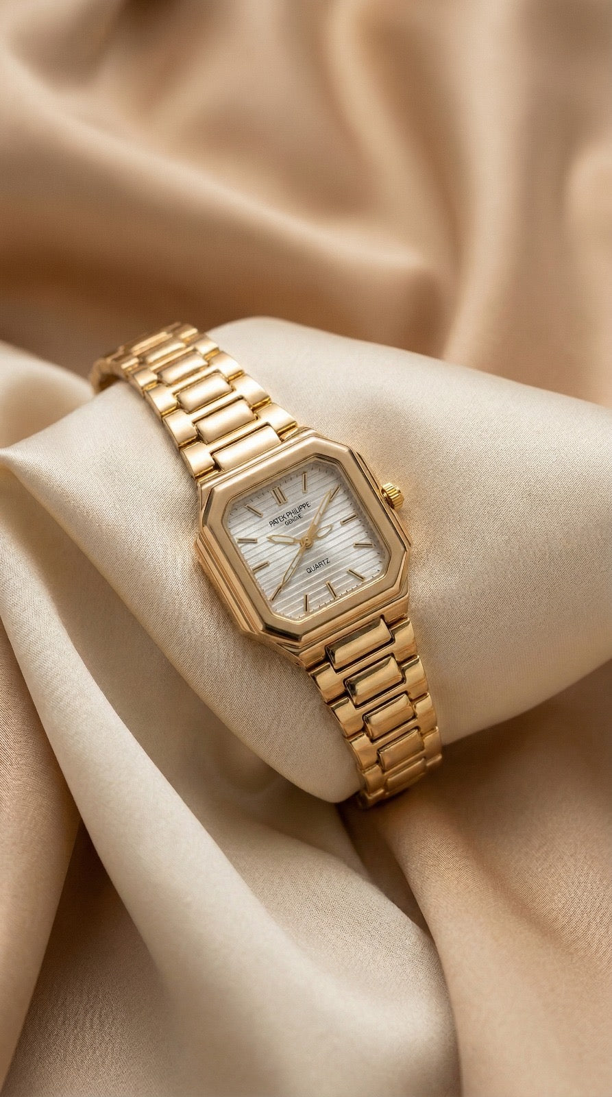 Patek Philippe Golden Square Women Watch