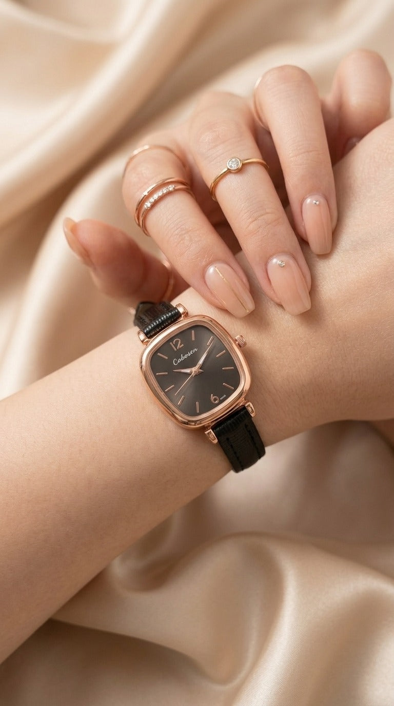Cabosen Midnight Radiance Women Strap Watch