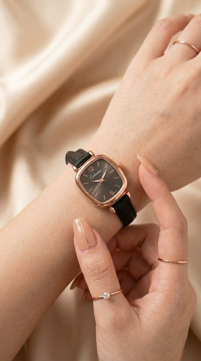 Cabosen Midnight Radiance Women Strap Watch