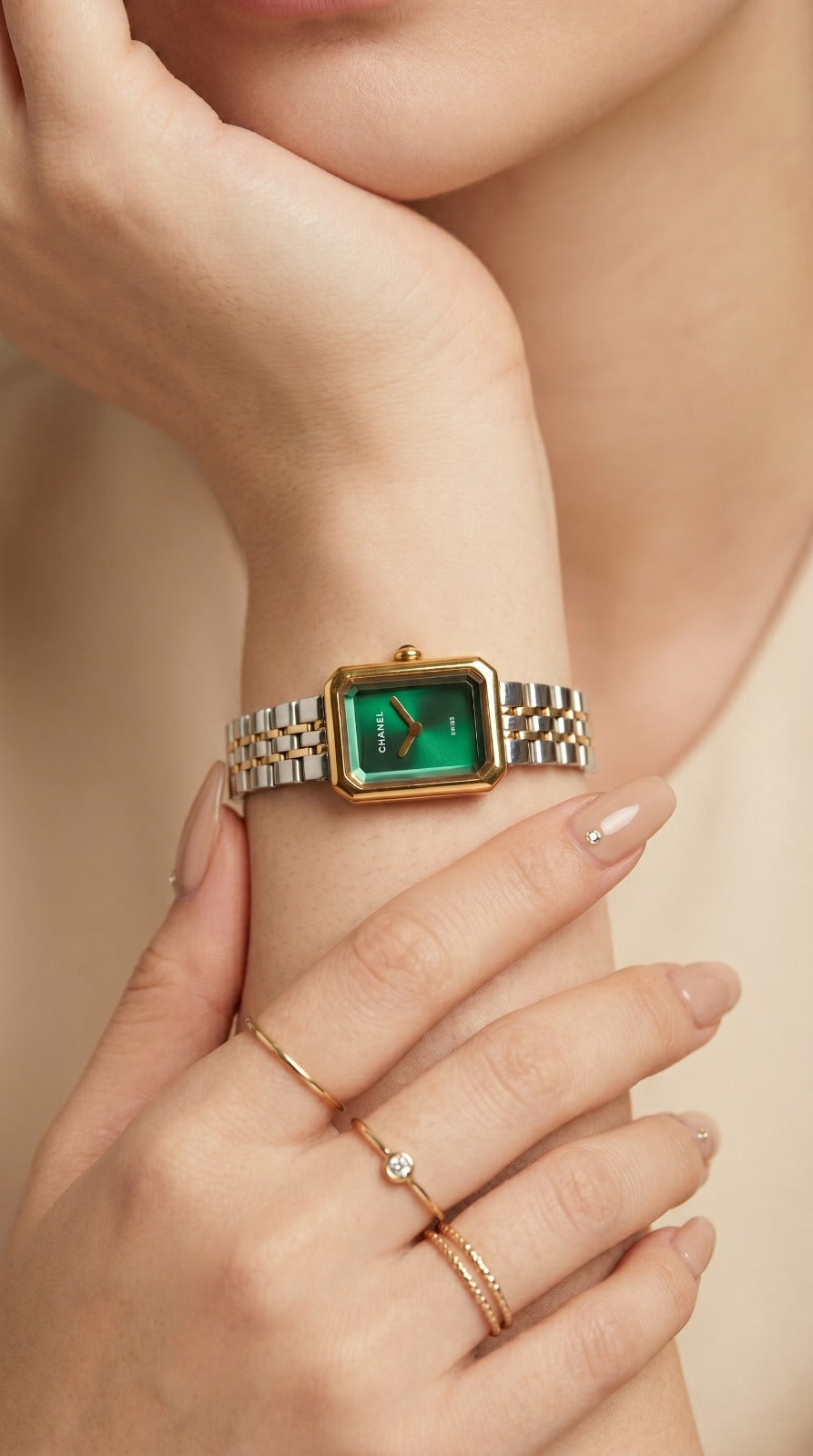 Chanel Iconic Women Watch - Green Dial