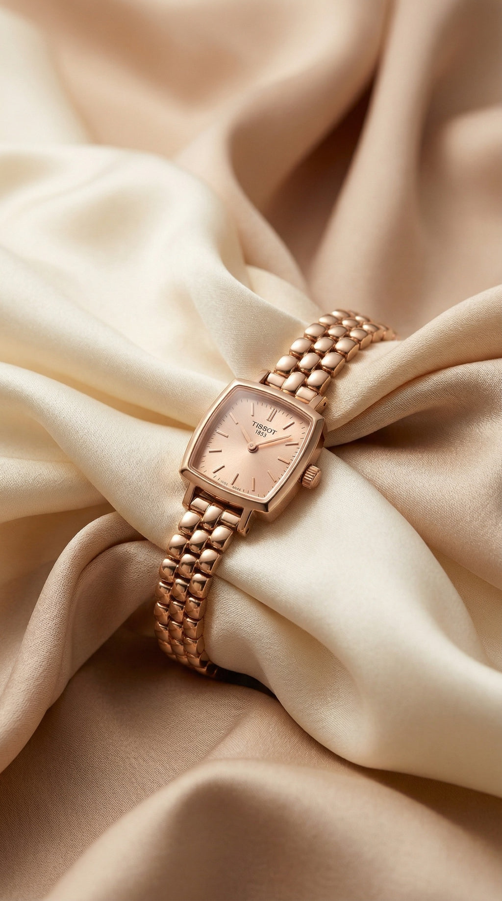 Tissot Rose Gold Charm Women Watch