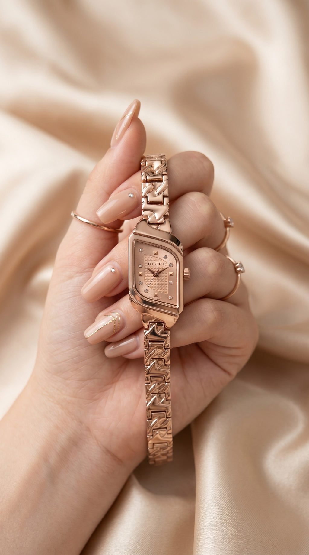 Gucci Whispering Rose Gold Women Watch