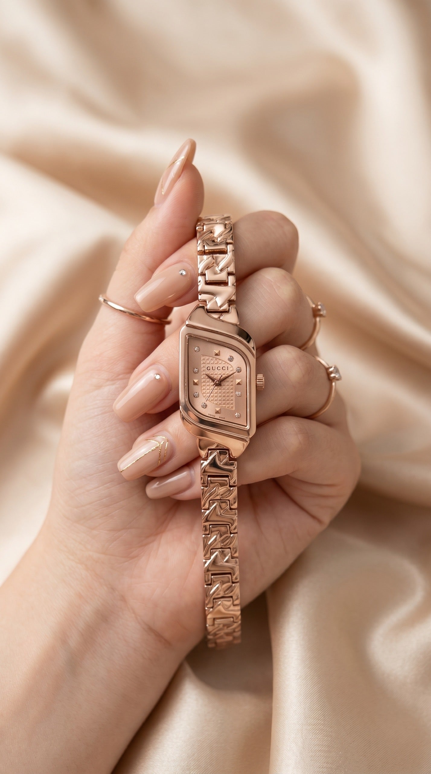 Gucci Whispering Rose Gold Women Watch