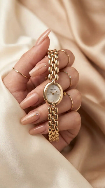 Cartier Golden Cocktail Women Watch