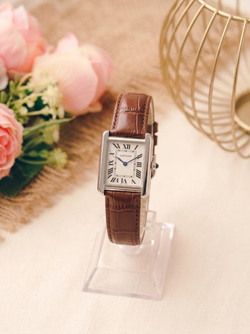 The Cartier Roman Women Strap Watch